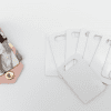 Softkeyring_Inserts2 Sublimation Blanks : Soft PU Leather Keyring with metal insert