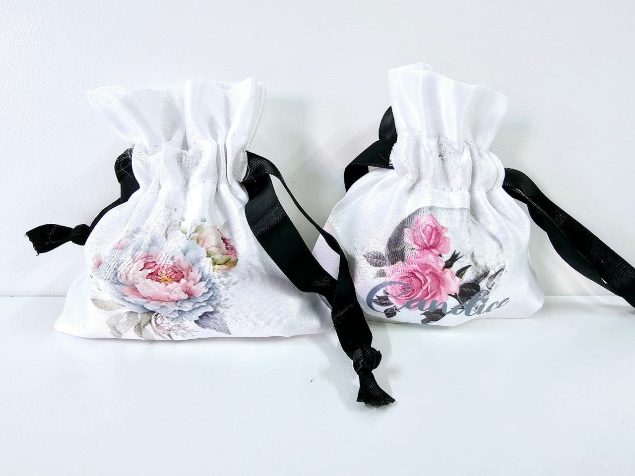 Satin Bag5 Sublimation Blanks : Satin Bags