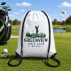 210D_4 Sublimation Blanks : 210D Polyester Drawstring Bags