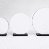 CircularAward_SML_CGPT Laser Sublimation Blanks : DIY 3mm Super Glossy Sublimation MDF Circular Style Award/Trophy (Small, Medium & Large)