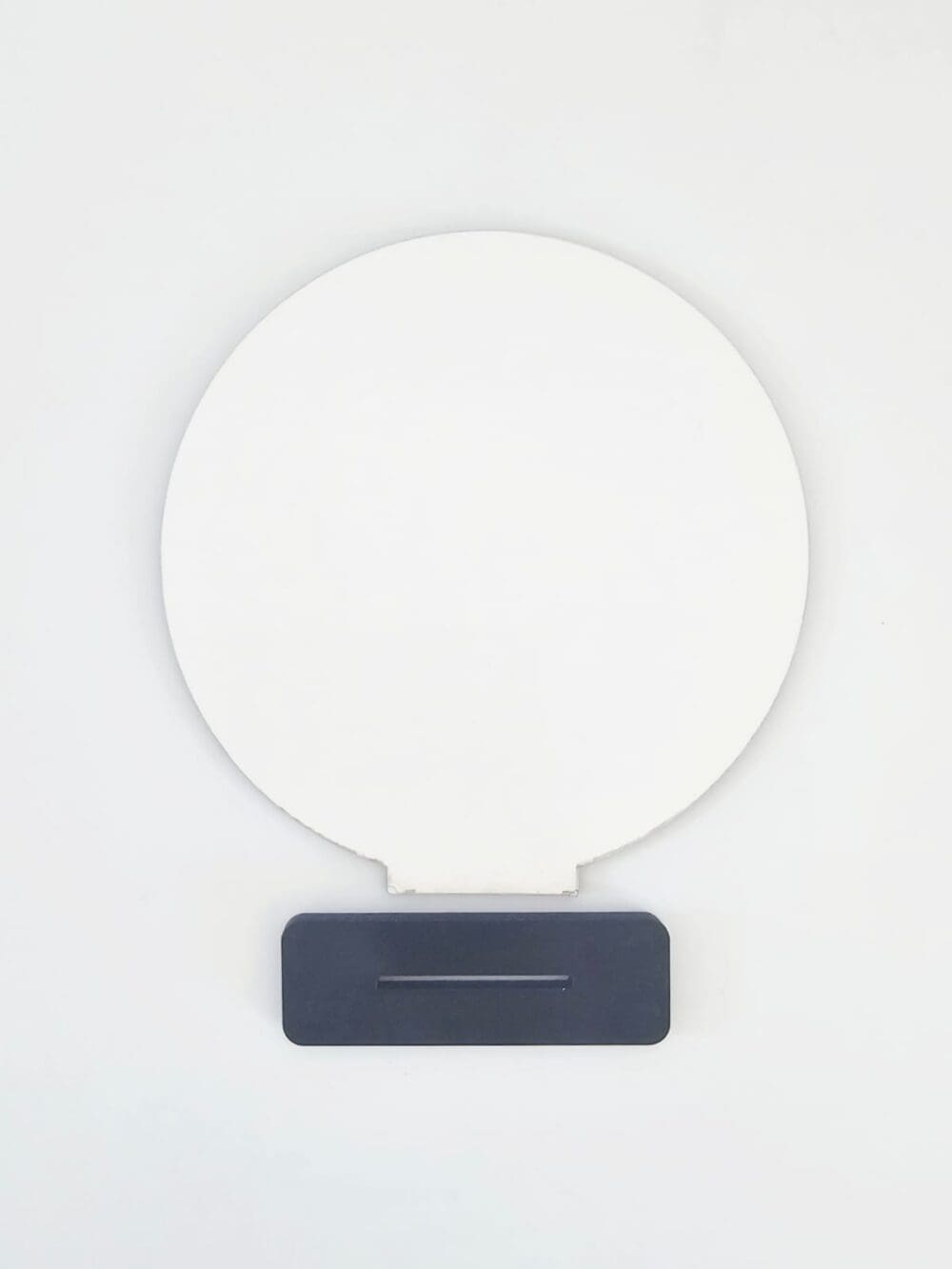 Medium Award Laser Sublimation Blanks : DIY 3mm Super Glossy Sublimation MDF Circular Style Award/Trophy (Small, Medium & Large)
