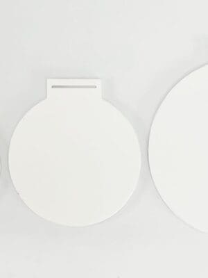 Acrylic Medals Laser Sublimation Blanks : 3mm or 5mm Clear Acrylic Medals (S, M, L)